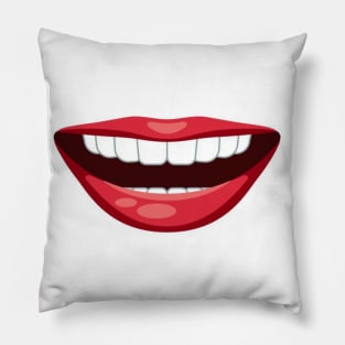 mask-mouth Pillow