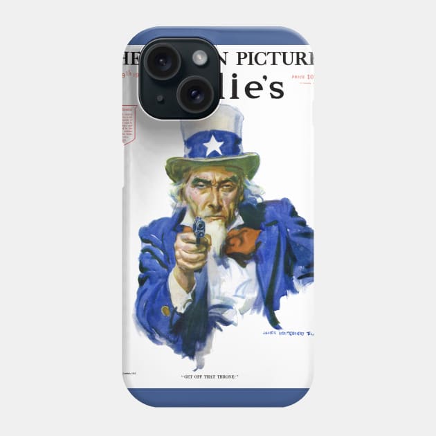 Vintage Uncle Sam Phone Case by MasterpieceCafe