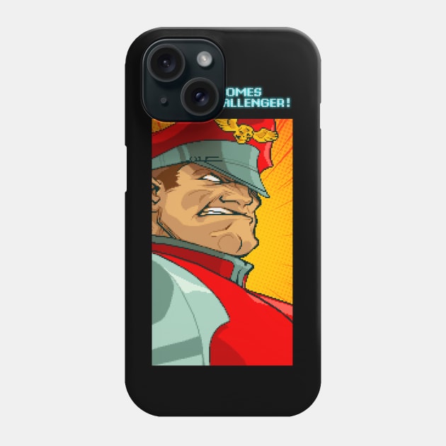 Here Comes A New Challenger - M. Bison Phone Case by nocartinslot