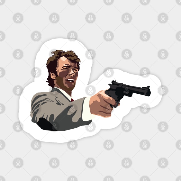 Dirty Harry Magnet by FutureSpaceDesigns