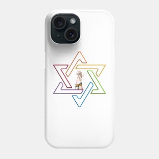 Star of David Lgbt Pride Gift Phone Case