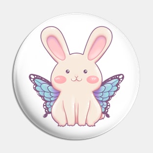 butterfly bunny Pin
