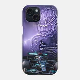 Man Like Thunder - Sir Lewis Hamilton Phone Case