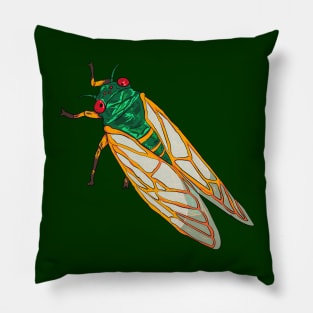 Cicada's Song Pillow