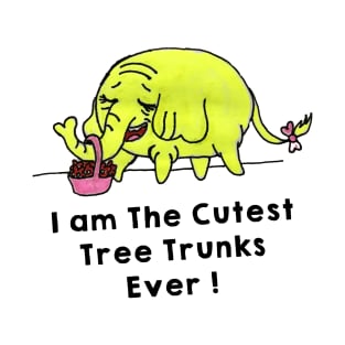 I am The Cutest Tree Trunks Ever - Adventure Time Tree Trunks T-Shirt