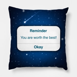 Reminder #1 Pillow