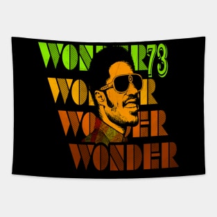 Stevie Wonder 73 // Retro Style Tapestry