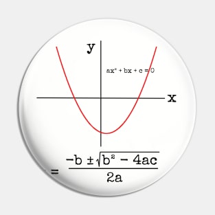 Quadratic formula Pin