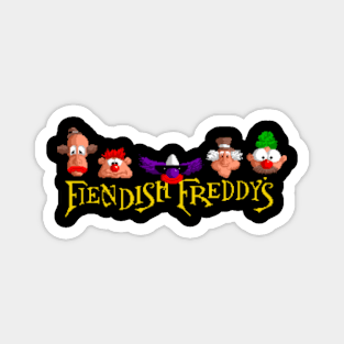 Fiendish Freddys Big Top 'o' Fun Magnet