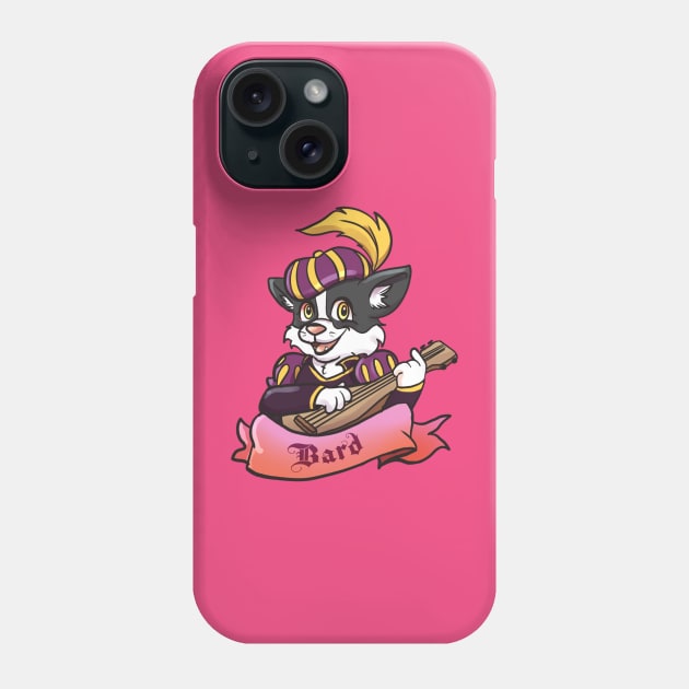 Kitty Classes - Bard Phone Case by LucinaDanger