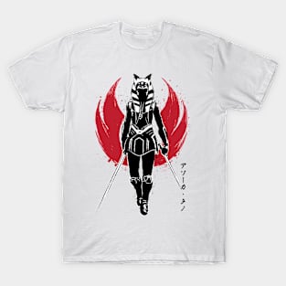 Ahsoka Tano Lekkus Pattern with Fulcrum logo Graphic T-Shirt by Rogue507