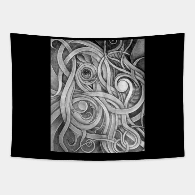 abstraction Tapestry by JNAA