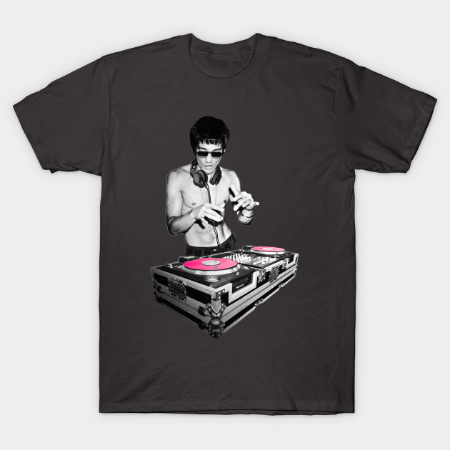 Bruce Lee Dj Vintage Party (mod - remaster) - Bruce Lee - T-Shirt