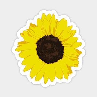 Sunflower Magnet