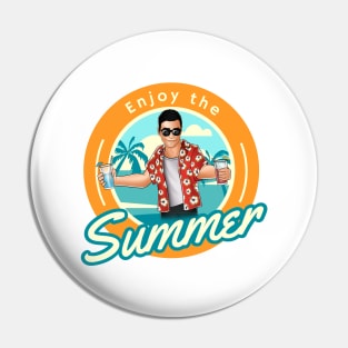 Summer Tanner Pin