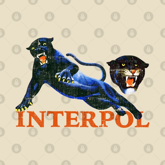 Interpol --  Original Retro Art Design by unknown_pleasures