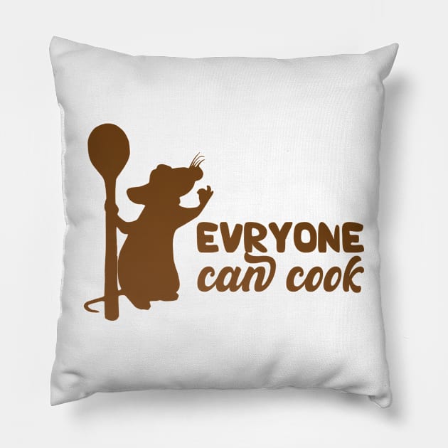 Evryone Can Cook Ratatouille Pillow by idea-prod