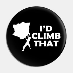 Climbing - I'd climb that Pin