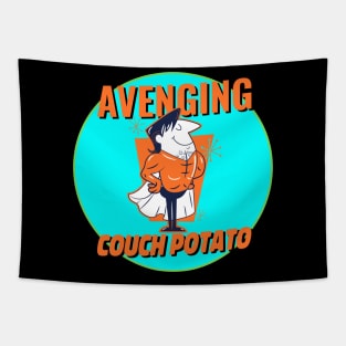 The Avenging Couch Potato Tapestry