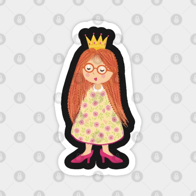 Once a Princess always a Princess, no text Magnet by marina63