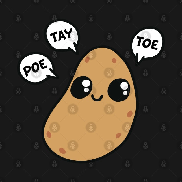 Cute Kawaii Potato by monkeysoup