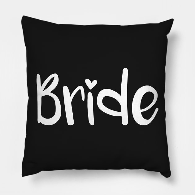 Bride-pink Pillow by inphocus