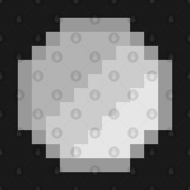 Silver Coin Pixel Art by GreazyL