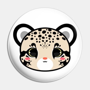 Cute Cloud Leopard Pin