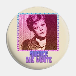 Murder She Wrote - 1980s Retro Pin