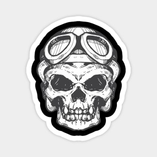 Human Skull Magnet