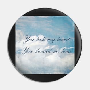 Who Knew by Pink Lyrics Design Pin