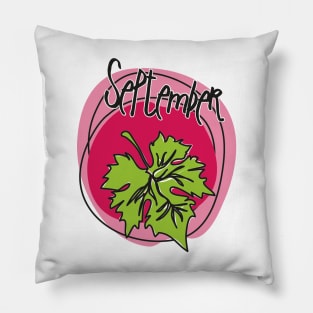 September Pillow