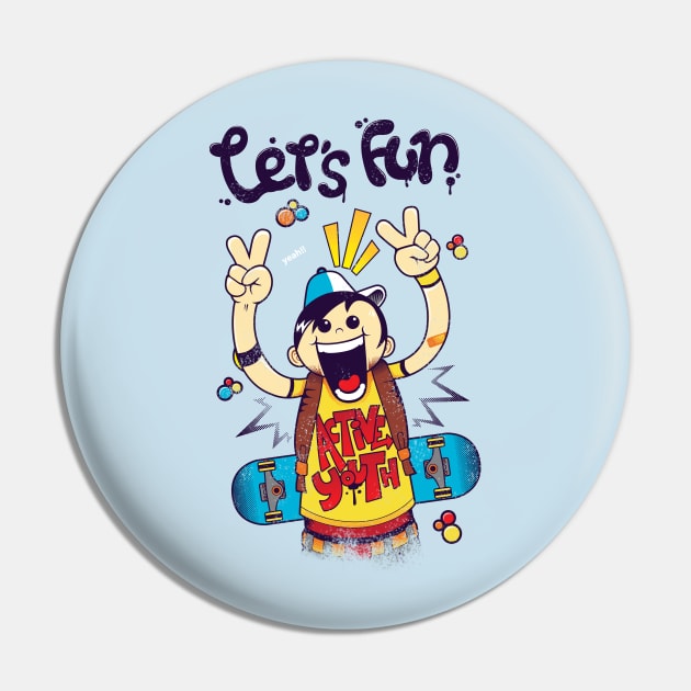 Lets Fun Pin by ginanperdana