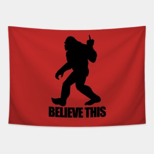 Bigfoot Believe This Tapestry