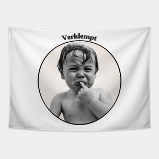 Verklempt Baby, Funny Yiddish Tapestry