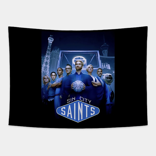 Sin City Saints Tapestry by mahashop