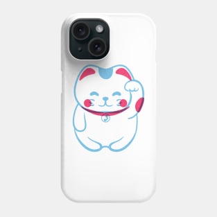 Chromatic Lucky Cat Phone Case