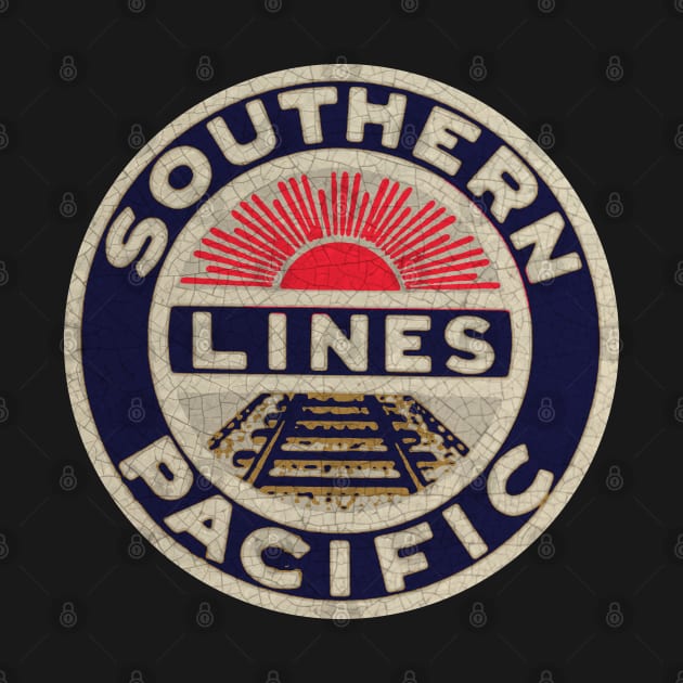 Southern Pacific Lines Railroad USA by Midcenturydave