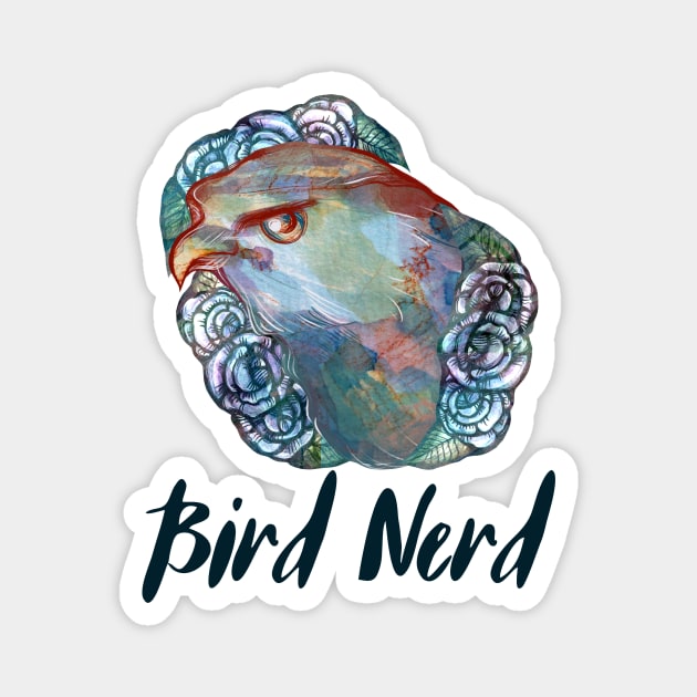 Bird Nerd Magnet by bubbsnugg