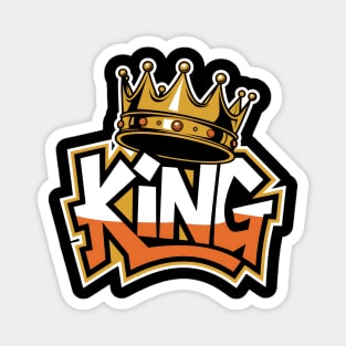 Graffiti Style King Magnet