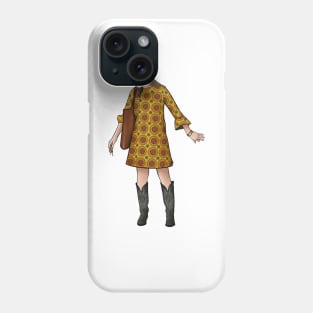 Villanelle - Killing Eve,illustration, poster, wall art, Jodie, Sandra, outfit, fashion, perfume, sorry baby, suit, dress Phone Case