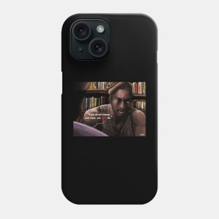 Oz - "Change Your Ways" Simon Adebisi portrait (digital) Phone Case