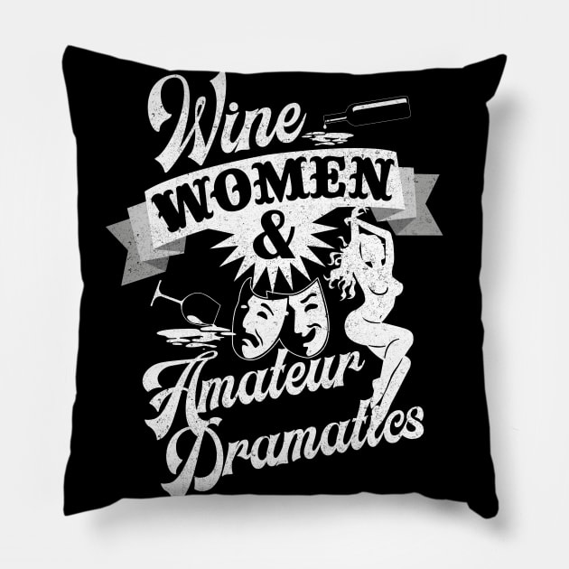 Amateur Dramatics Pillow by BOEC Gear