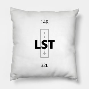 LST. Launceston Airport Pillow