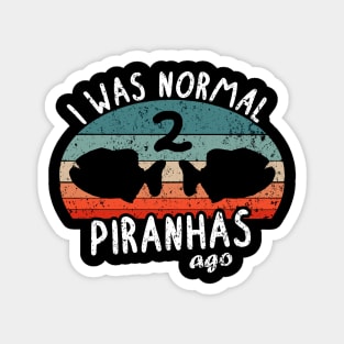 Piranha sea creatures fan Pacific piranha breeders Magnet