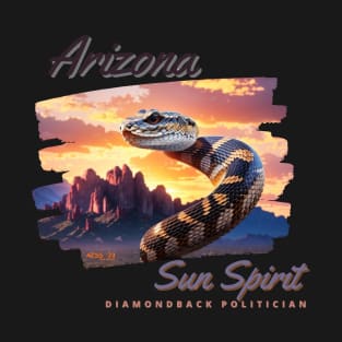 Arizona Sun Spirit Diamondback Politician T-Shirt