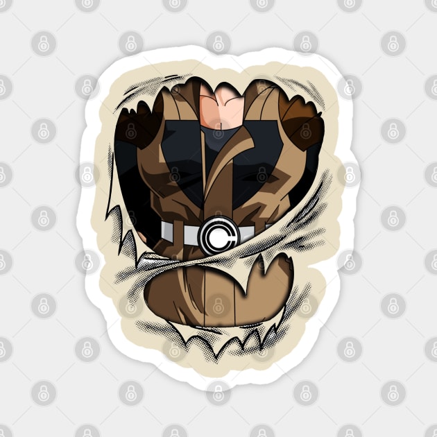 bulma Chest  Dragon ball Z Magnet by GeekCastle