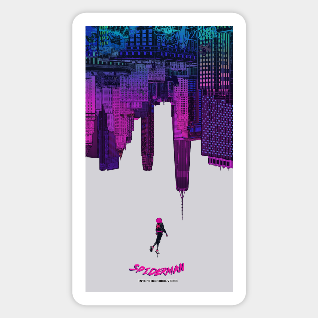 SPIDERVERSE COLOUR - Spider Man - Sticker