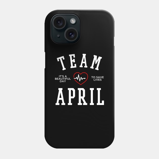 TEAM APRIL KEPNER Phone Case by localfandoms