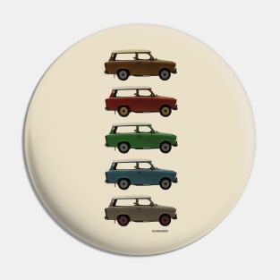 Five Trabbi's Pin